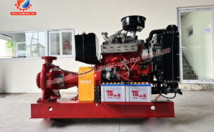 Báo giá máy bơm chữa cháy diesel  20HP 15KW