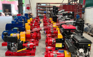 Máy bơm chữa cháy cho trường học