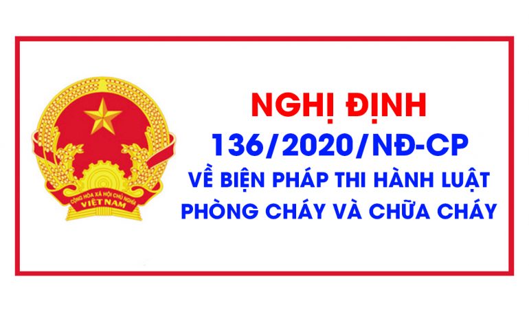 Nghị định 136 PCCC Nghị định 136 PCCC