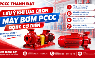 Lưu ý khi lựa chọn máy bơm PCCC động cơ điện