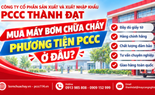Máy bơm chữa cháy có giấy phép lưu thông phương tiện PCCC mua ở đâu?